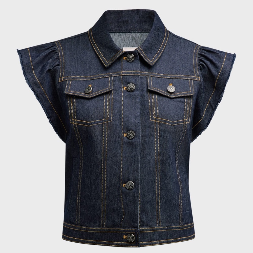 Cinq a Sept Adley Denim Vest Top XS perfect 😍